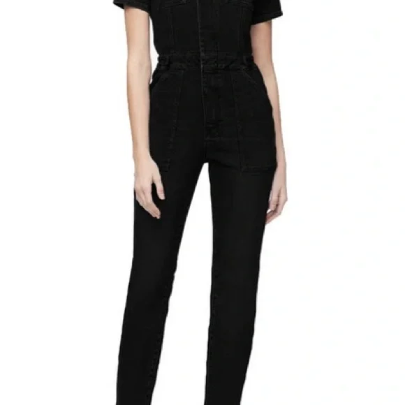 Good American Classic Black Jumpsuit - Picture 5 of 9